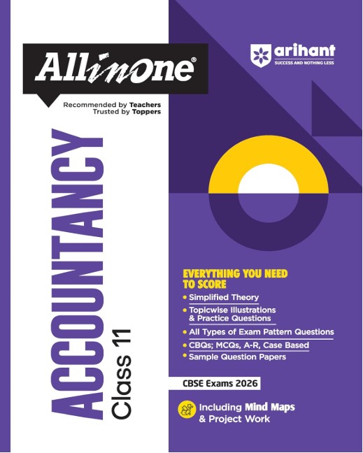 CBSE All in One Accountancy Class 11 Exam 2025-26